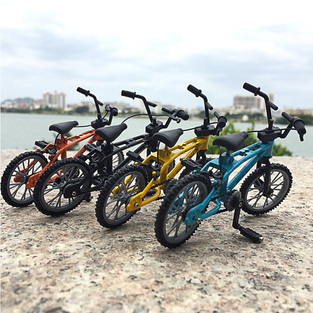 Mini Finger Fahrrad Spielzeug Kreative Legierung Finger Mountainbike freundlicher Erwachsen BMX Fixie Fahrrad Finger Rolle Spielzeug