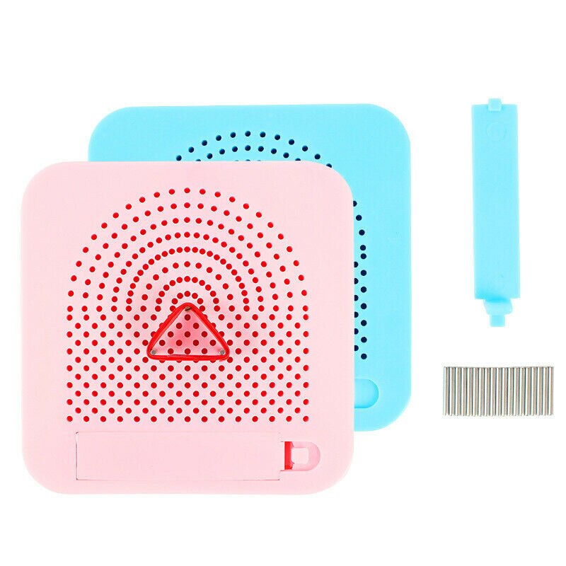 Paper Quilling Board with Pins Storage Drawer & 20pcs Pins Good DIY for Quiler Quilling Paper Craft Tools Winding Paper Disk