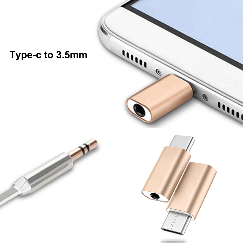 Mini tipo C a Audio USB C USB da 3.1 a 3.5mm AUX Jack adattatore per auricolare portatile per Xiaomi 8 per Huawei LeTV 2 Nut pro