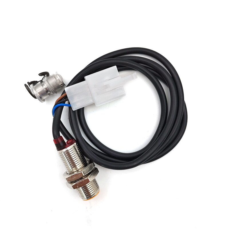 Motorcycle Mini LCD Speedometer Digital Odometer Gauge Carburetor Meter Motorcycle Oeter w/ Sensor