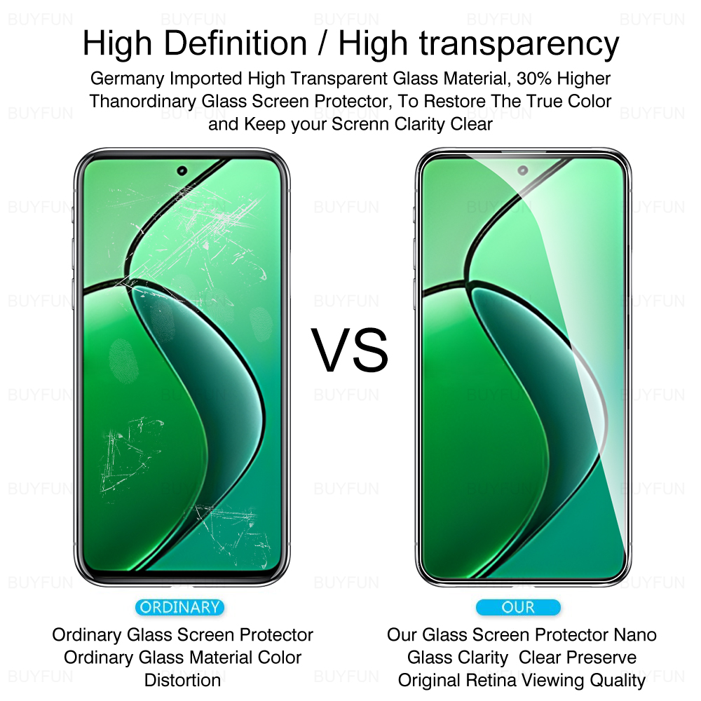 6in1 For Realme 12 4G 12 Plus 5G Lens screen protector Protective glass on Realme12 relme 12plus 12＋RMX3867 6.67" tempered film