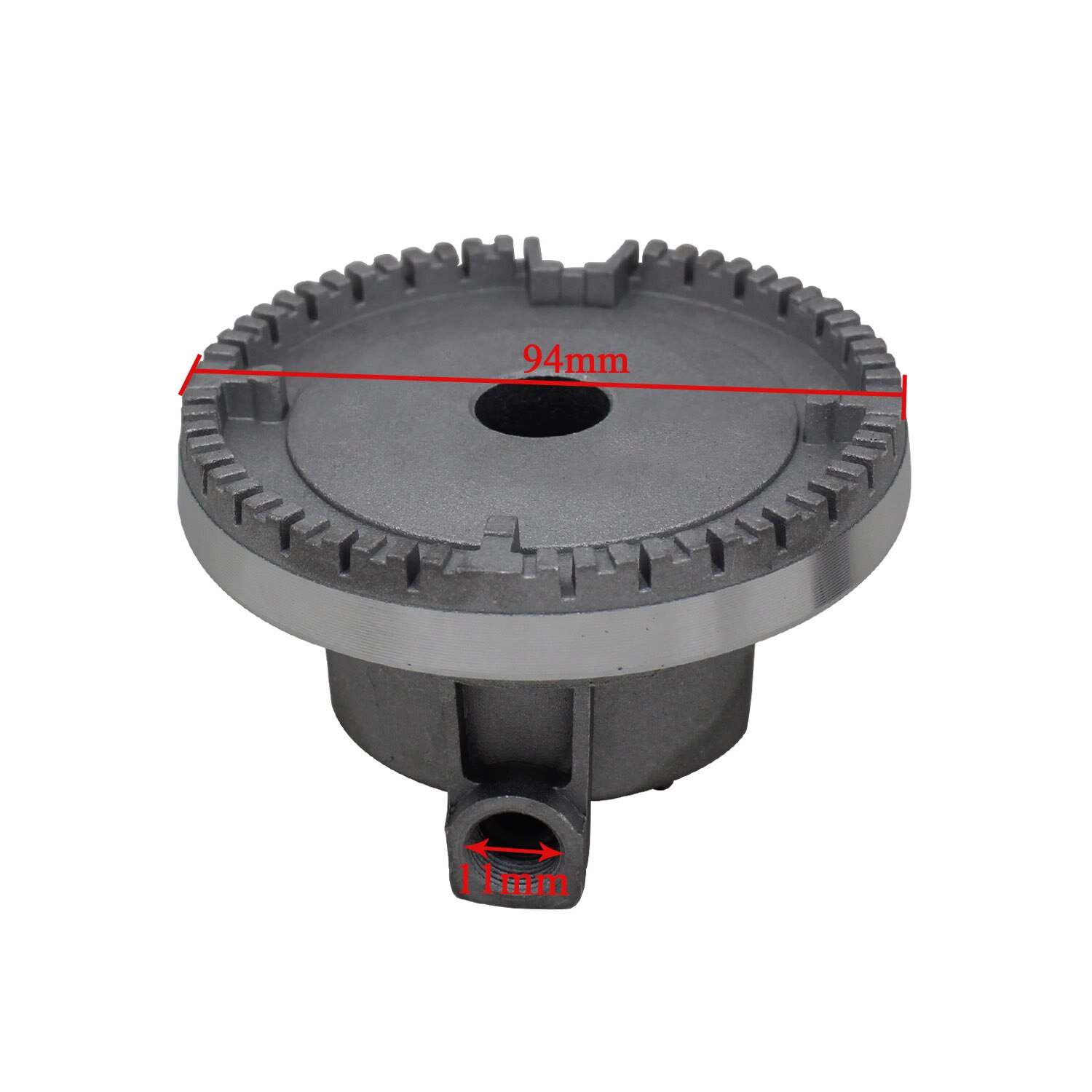 Universal Hob Gas Wok Burner Sabaf 55m75mm 100mm: 100mm