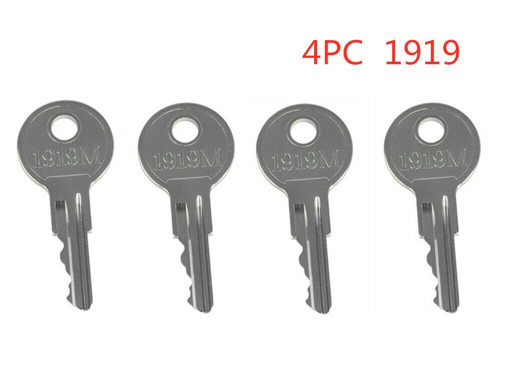 4Pc For EZGO TXT Medalist Golf Cart Replacement Ignition Keys Fits 1982-Up