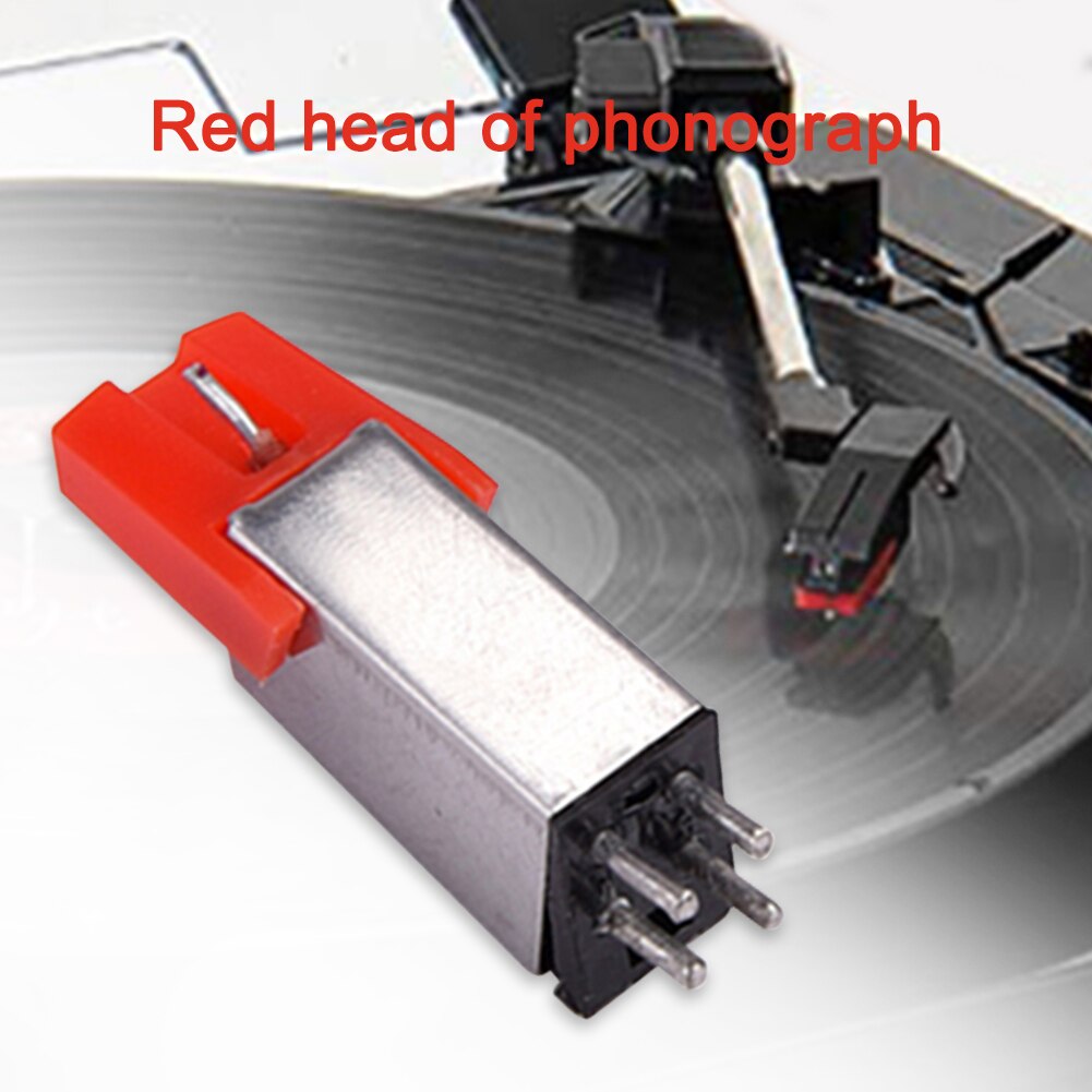 Pièces de rechange de tête de Gramophone de lecteur de disque tournant magnétique en métal pour des accessoires de phonographe de LP de vinyle