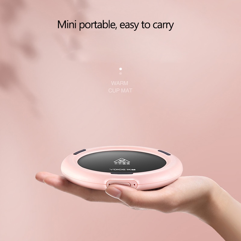 5V tasse chauffage USB Charge Smart thermostatique thé fabricants chauffage caboteur bureau chauffage pour café lait thé tasse Pad