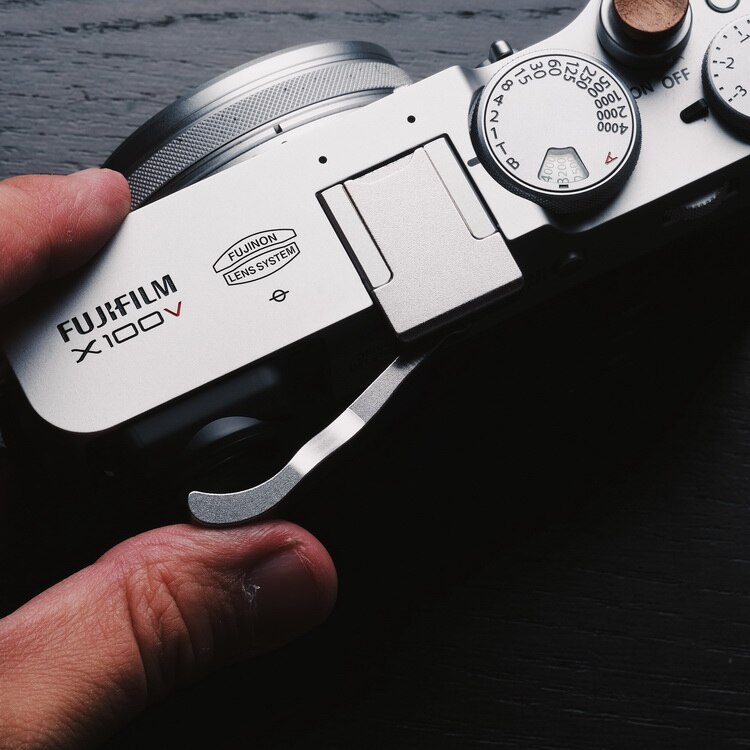 Duimsteun Duim Grip Shoe Cover Voor Fuji X100V Opvouwbare Duim Grip Fujifilm