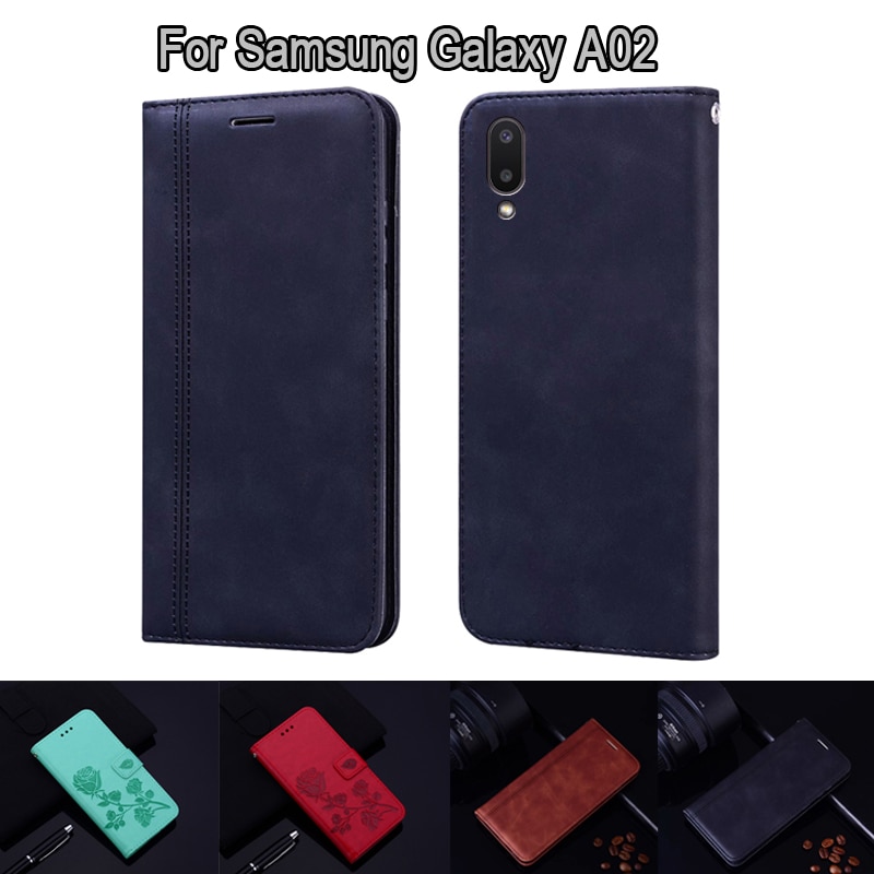 Capa carteira para samsung galaxy a02 SM-A022M a022f couro livro funda capa para samsung a02 a 02 caso do telefone da aleta escudo etui coque