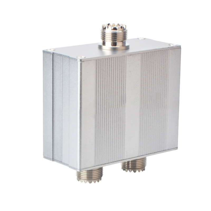 VHF+UHF Duplexer 144‑148MHz/ 400‑470MHz Different Frequency Indoor Antenna Combiner for VHF+UHF Duplexer Antenna