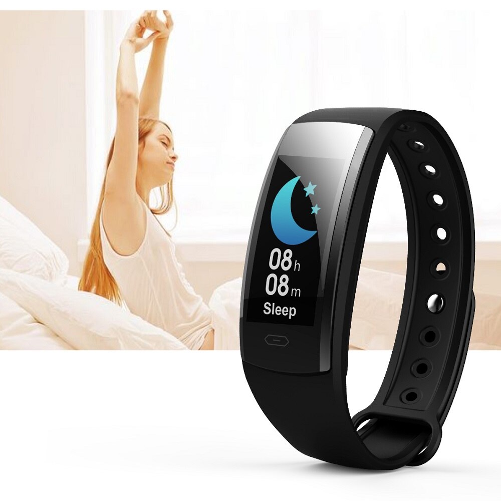 TISHRIC QS90 PLUS Smartband Sport Tracker Blood Pressure Measure Waterproof Women Men for Xiaomi/Huawei/Iphone 7 Smart Bracelet