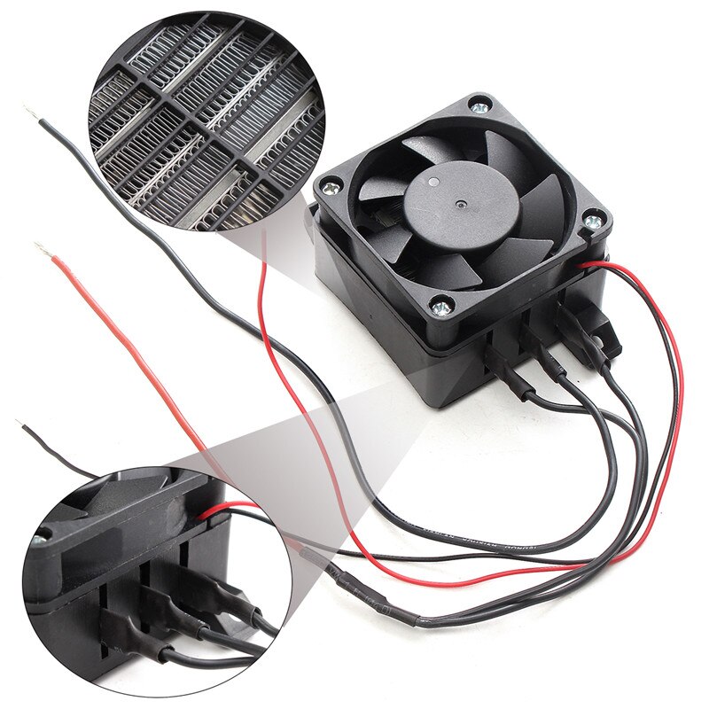1 Pc Black 150 W 12 V DC PTC Fan Heater Constante Temperatuur Incubator