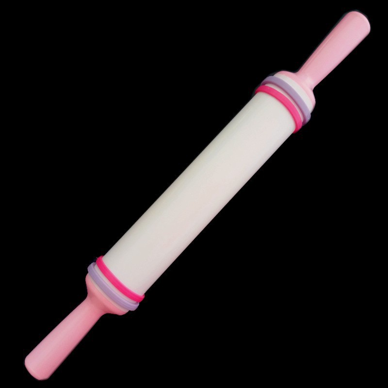 14 Styles Pastic Non-stick Fondant Cake Embossing Roller Sugarcraft Decorating Lace Rolling Pin DIY Kitchen Cooking Tool D794: 13