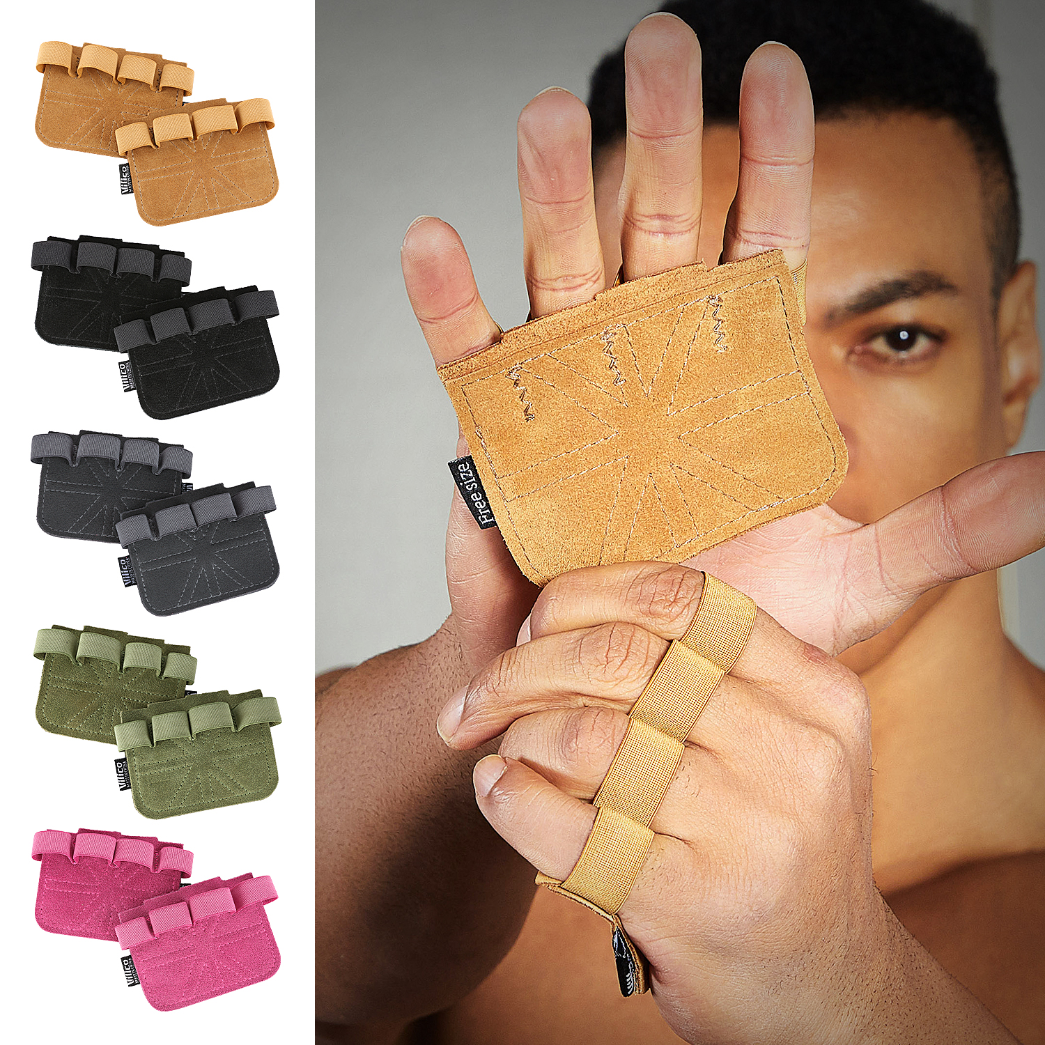 Vilico Leder-Trainingshandschuhe fr Gewichtheben,...  Grandado