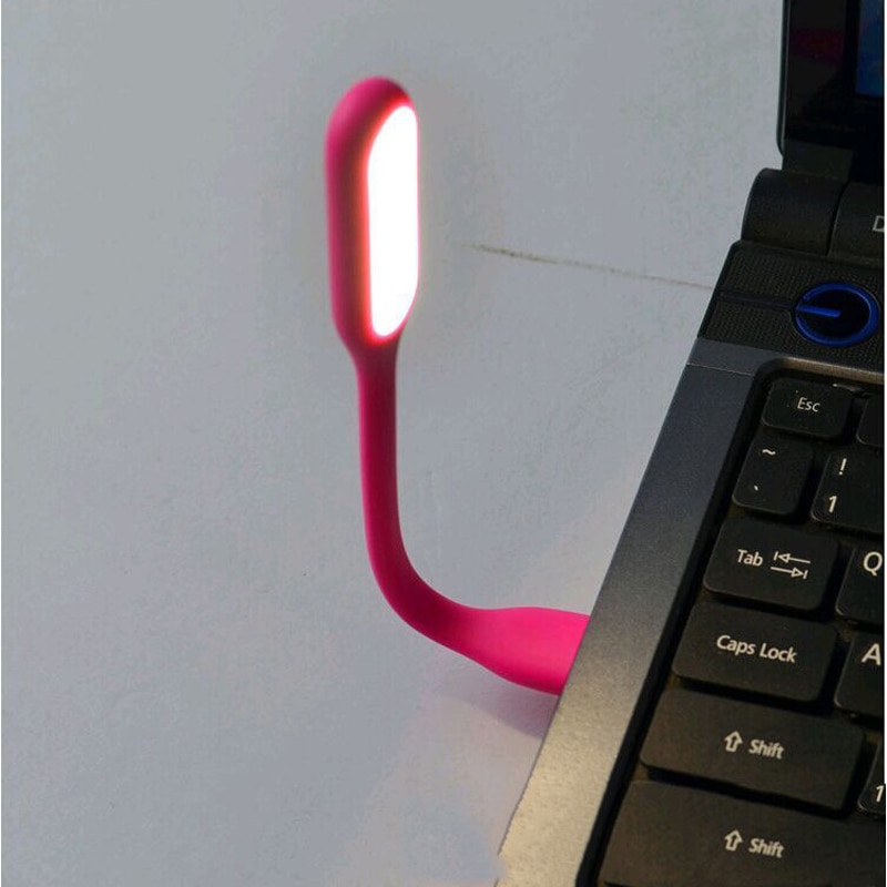 1PC Portable Mini USB Light Ultra Bright Flexible 5W LED Lamp For Household Reading Working With Computer Lighting Accessories