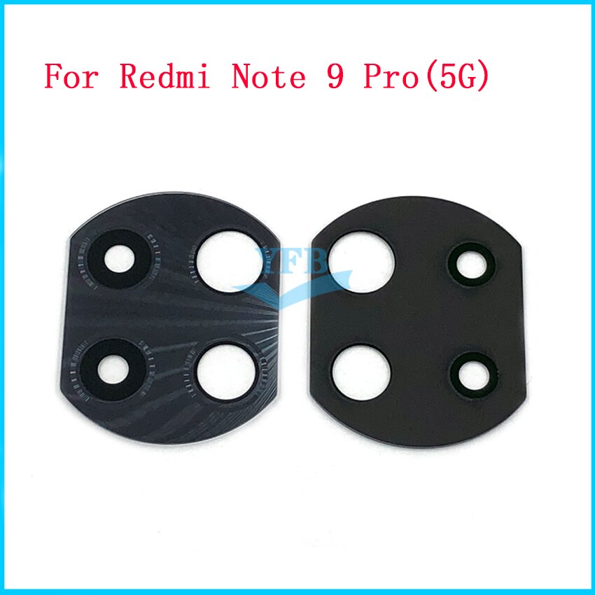 10PCS Camera Glass Lens For Xiaomi Redmi Note 9 9S 10 8 7 6 5 5A Pro Rear Bcak Camera Glass Cover With Adhesive Sticker