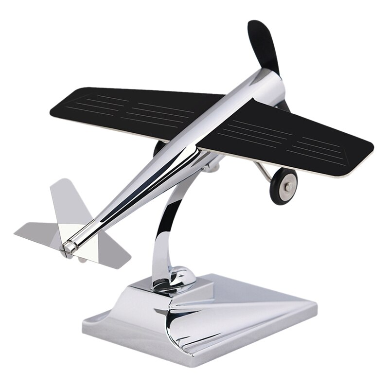 Solar Car Decoration Energy Aircraft Model Solar Powered Aircraft Kit
