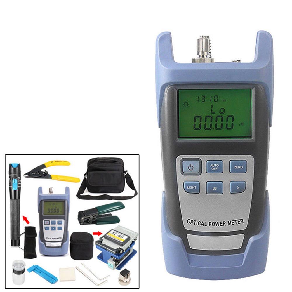 12 teile/paket FTTH Tool Kit mit FC-6S fiber optic cleaver Power Meter