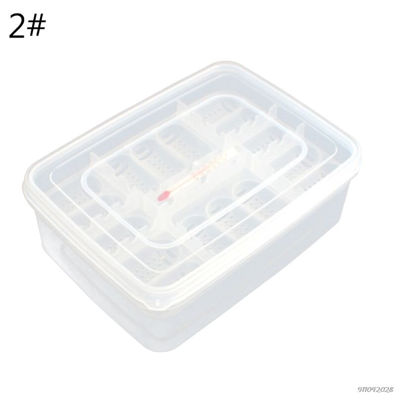 Reptile Egg Tray Snake Lizard Egg Hatching Incubator Box Gecko Dedicated Hatcher Device Tortoise Turtle Incubator Supplie j28 21: 2