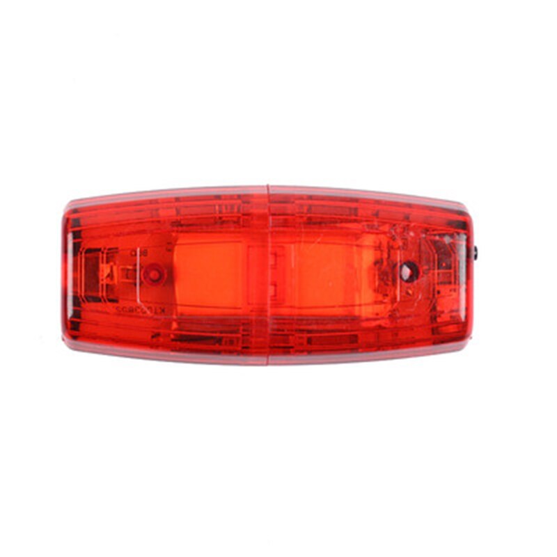 Blauw Rood Geel Rode Kleur Led Knippert Schouder Lamp Licht Alarm Patrol Waarschuwing: Rood