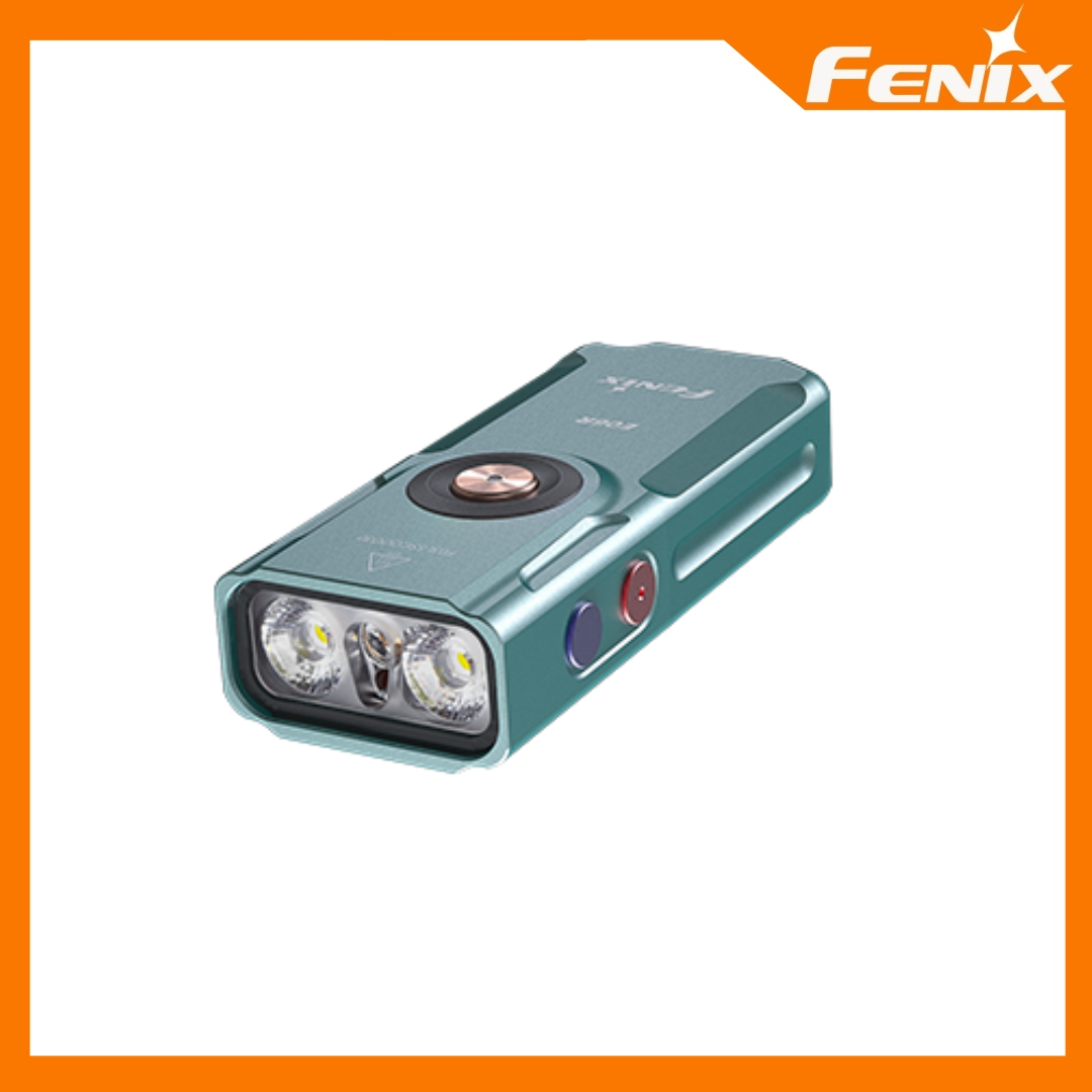 Fenix E06R Flashlight 700 Lumens 3-in-1 EDC Keychain Flash light TYPE-C Rechargeable Bulit-in 750mAh Battery: WHITE