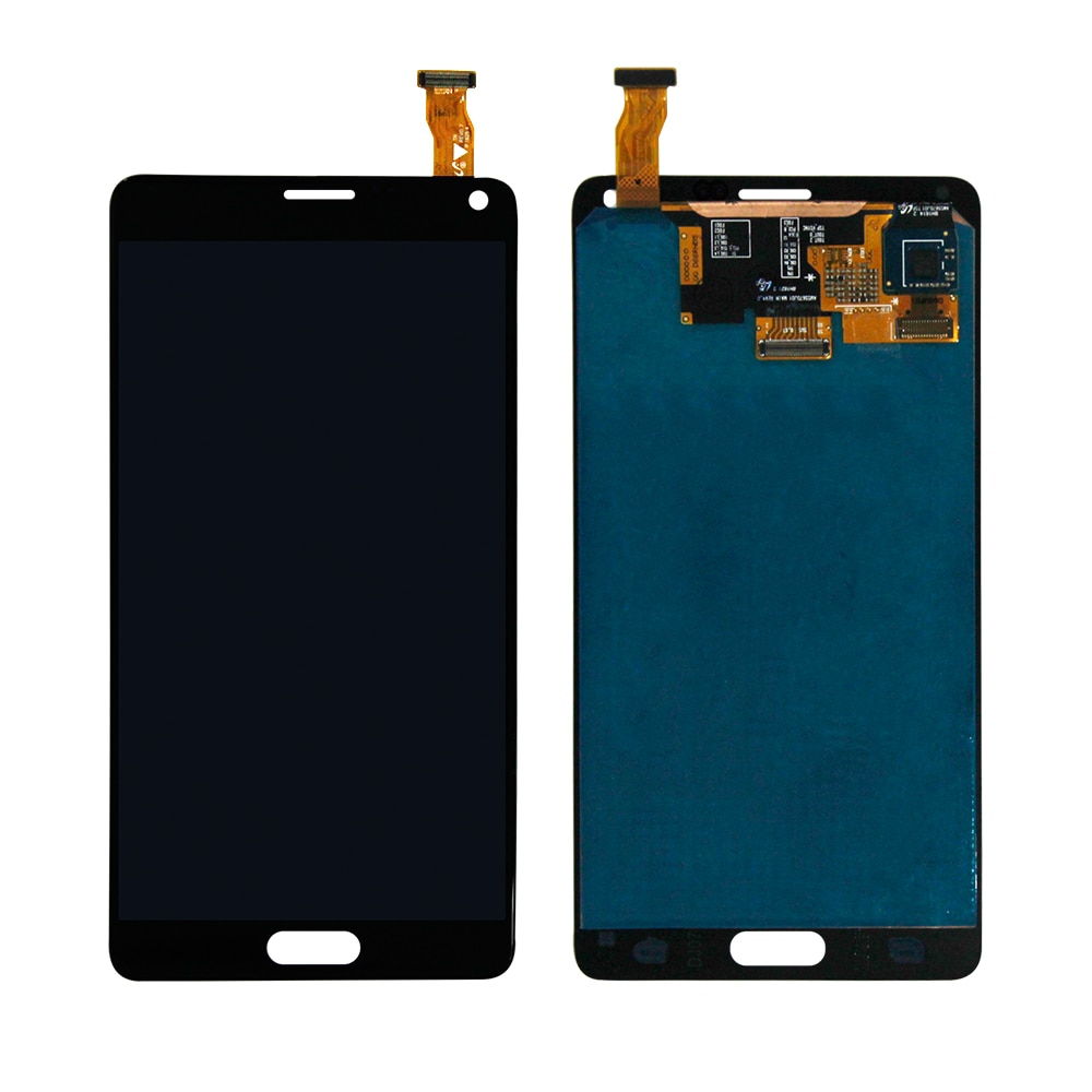 Super amoled lcd'er til samsung galaxy note 4 note 4 n910 n910c n910a n910f n910h lcd display touch screen digitizer