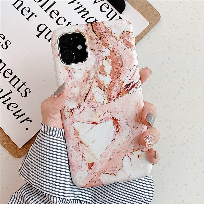 Matte Marble Case For Samsung Galaxy A51 Back Cover on Soft IMD Silicone Phone Coque For Samsung A51 Shell Skin Capa: 8