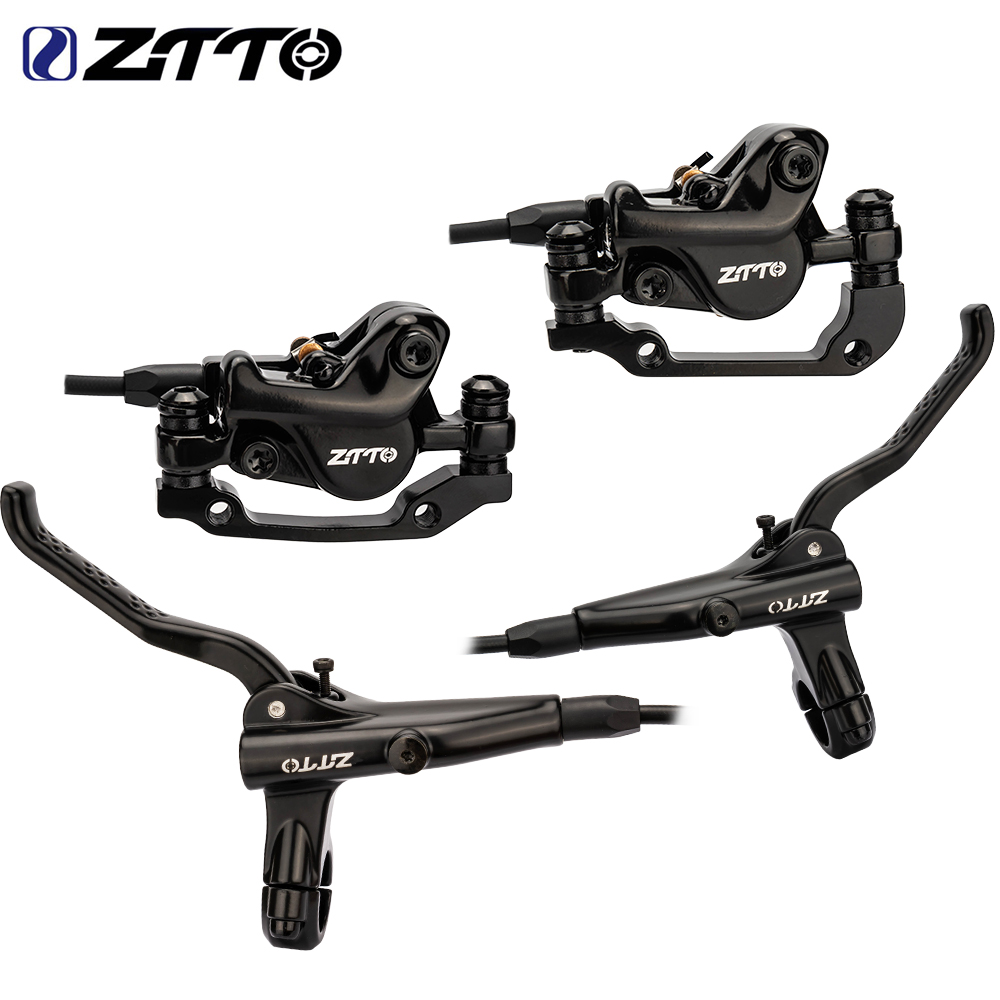 Ztto Mtb Fiets Hydraulische Schijfrem Remklauwen G55 Mountain Fiets Dual Zuiger Linksvoor Rechts Achter Olie Rem