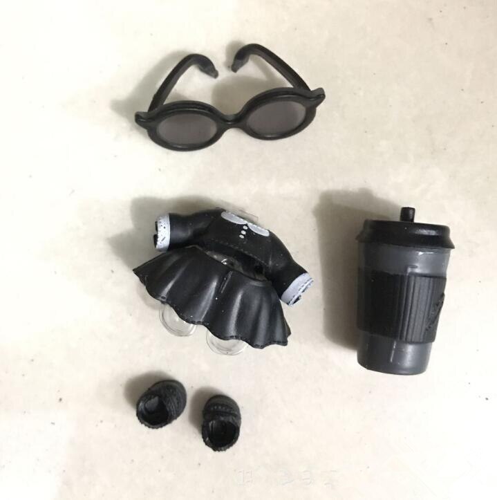 A set of original LoLs doll clothes, glasses, bottles, shoes accessories for LOLs accessories: 14