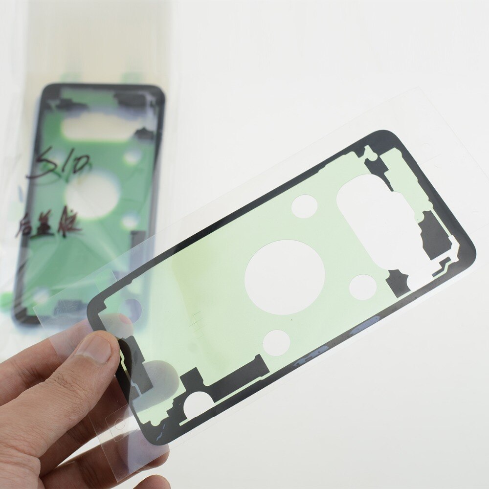 2 teile/los Ori Gehäuse Aufkleber Hinten Zurück Batterie Abdeckung Tür Klebeband Für Samsung Galaxy S10 Plus S9 S8 plus Hinweis 9 8