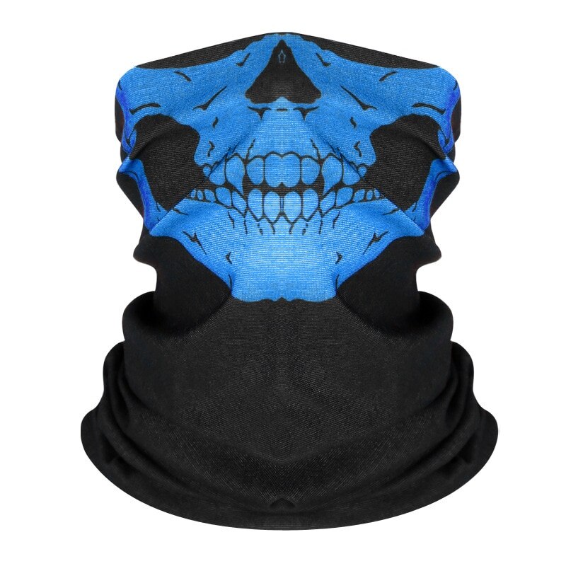 Cycling Outdoor Skull Seamless Balaclava Magic Scarf Men Women Sun Protection Bandana Neck Gaiters Riding Camping Scarf: 6-1pc