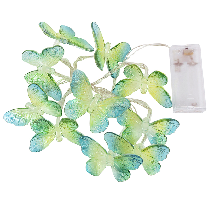 1,5 m vlinder LED-fee lichtslinger meisjes vlinder verjaardagsfeestje bruiloft lente huisdecoratie kinderen kerstcadeau