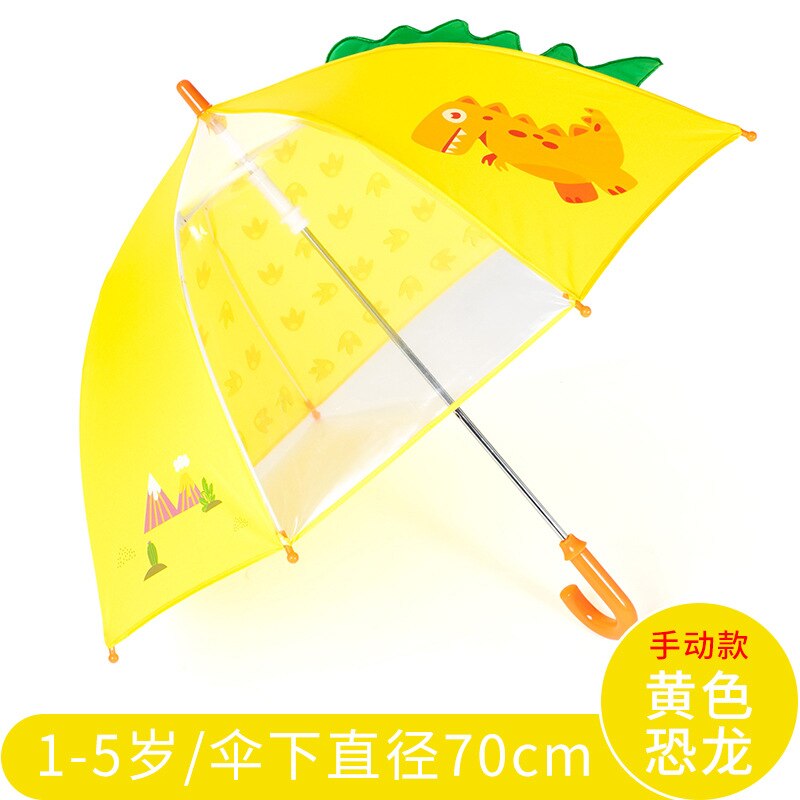 Parapluie Dinosaure 42/8 Manuel Multicolore - Parapluie Enfant Original Et Coloré