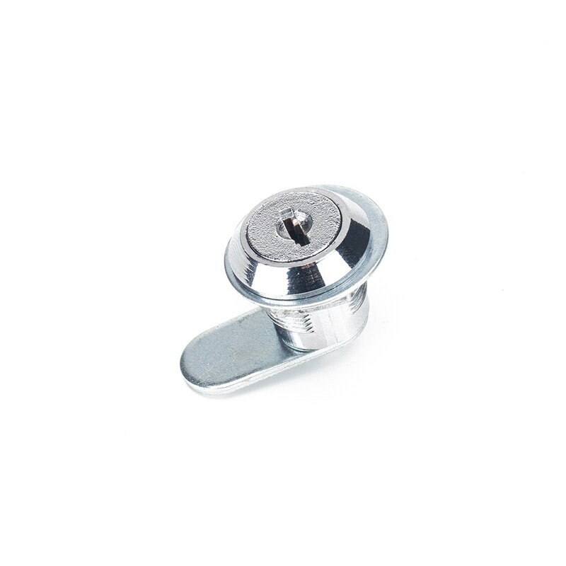 4PCS 15mm RV Door Lock and Drawer Tube Cam Lock with 8 Key Cylinders and Galvanized Surface, Chrome