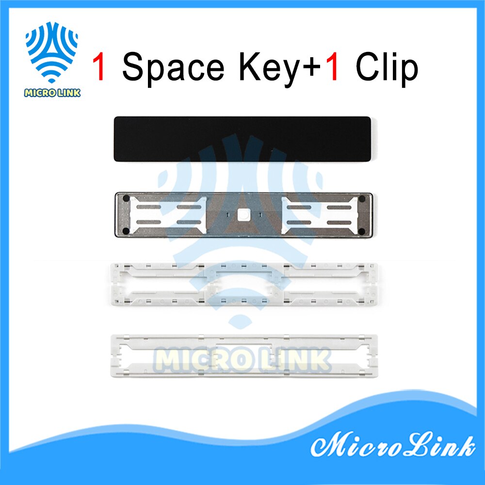 Laptop A1706 A1707 A1708 Keyboard Space Bar Key Cap Keys Keycap w/ Clip Scissor Hinge for Macbook Pro Retina 13&quot; 15&quot; 2