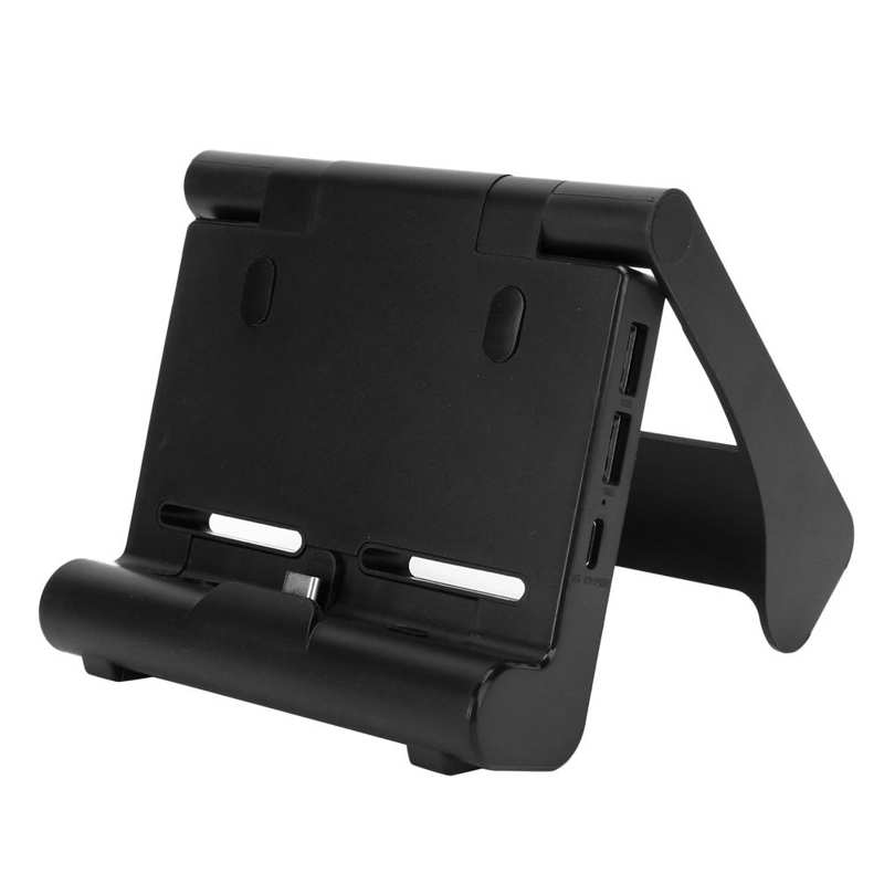 Réglage multi-angle Dissipation thermique Dock de charge Console de jeu chargeur Station de Base Hub adapté pour Nintendo Switch