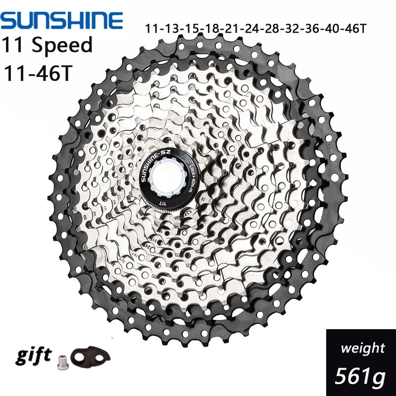 Cykel mtb kassette 8s 9s 10s 11s speed 32/36/40/42/46/50t frihjul breddeforhold mountainbike svinghjul: 11 hastighed 11-46t