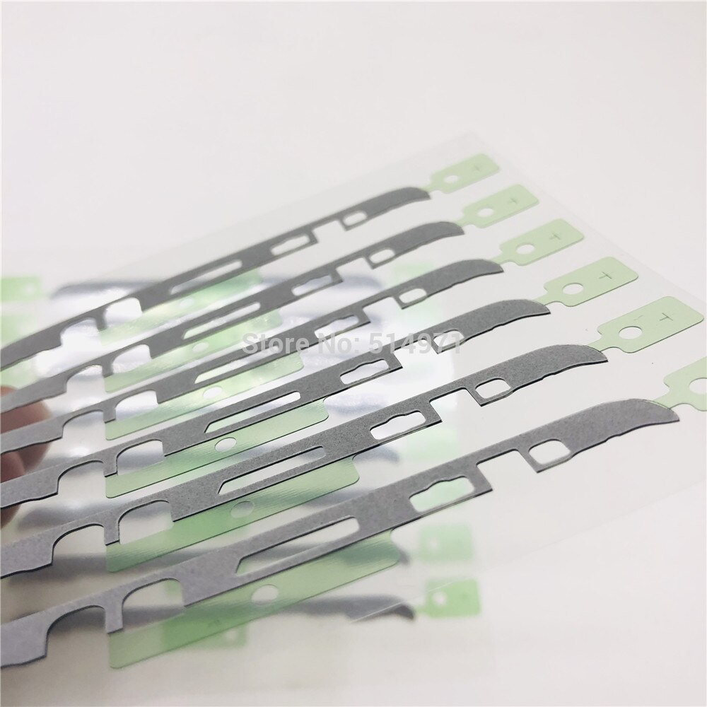 10pc ekran LCD rama góra dół naklejki samoprzylepne dla Galaxy Galaxy S10 S20 S9 S8 uwaga 20 10 9 8 Plus wodoodporna taśma klejąca
