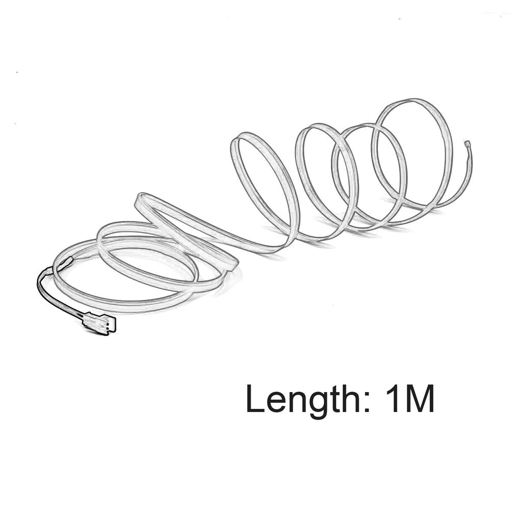 1PC LED EL Light Car Vehicle DIY Light Flexible In... Grandado