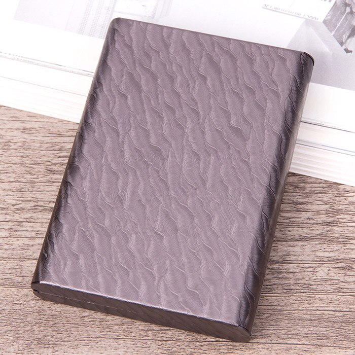 Card Holder Super Light Carbon Fiber Name ID Credit Card Holder Business Card Case Organizer For Men: Style B-Gray