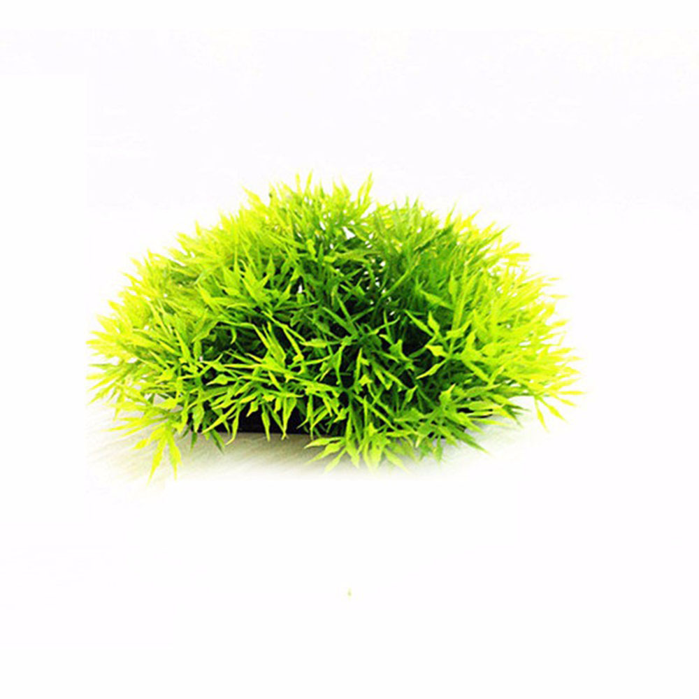 Aquarium Decoratie Water Weeds Fish Tank Kunstgras Ornament Onderwater Aquatic Plant Landschap Habitat Decoraties: Yellow