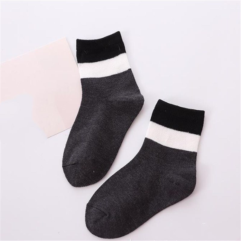 20pc=10pairs/lot Baby Boy Stripes Socks Soft Cotton Infant Socks Cute Cartoon Pattern Kids Socks for Baby Children Sock 1-12 Y