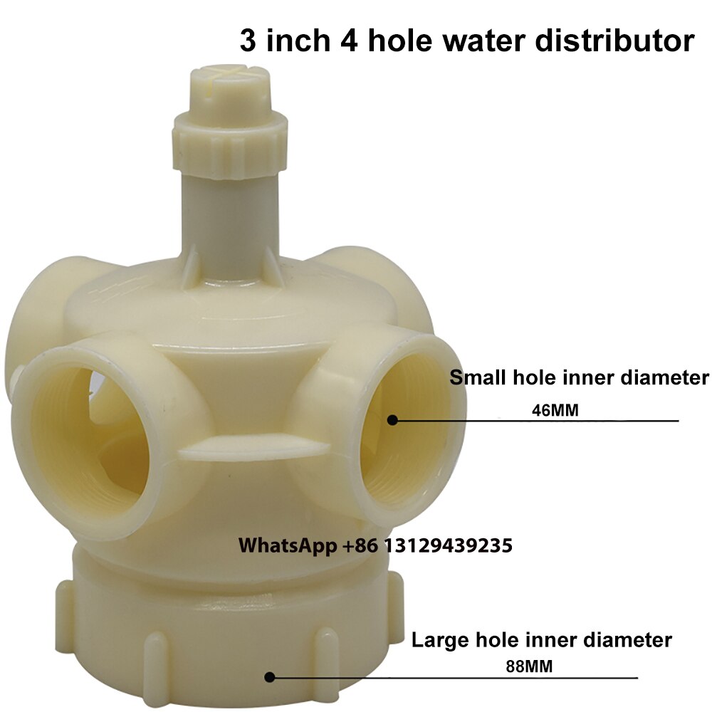 Tour de refroidissement ABS, tête d&#39;arrosage, distributeur d&#39;eau rotatif, pièces de rechange avec tuyau de Distribution d&#39;eau: 3 inch 4 blades