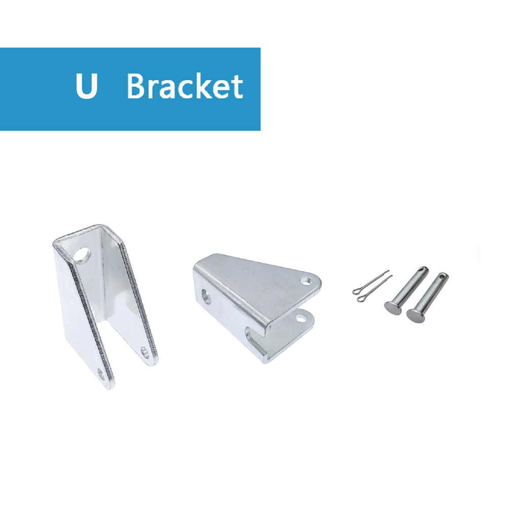 U support actionneur linéaire support métal matériel électrique tige de poussée moteur cc moteur alternatif Portable support de montage