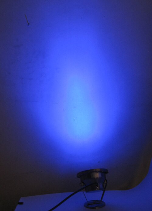 IP68,18W RGB LED projector light,LED outdoor spotlight,underwater led spotlight,stainless steel, 24V DC,DS-10-27-18W-RGB