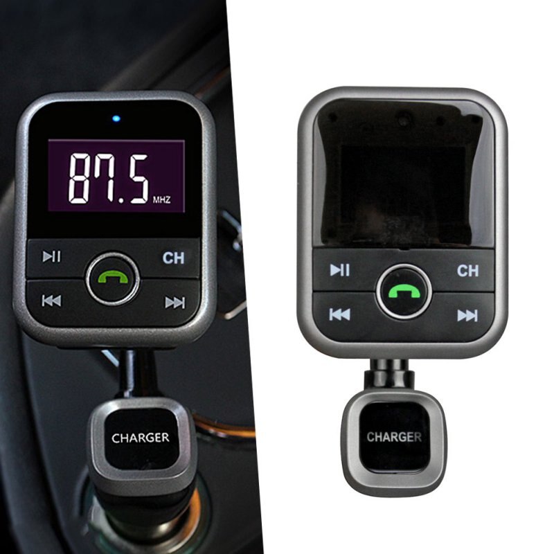BT67 Car Bluetooth Handsfree Kit Car Adapter Charge with Remote Control Audio Cable Box Packing Portable Audio