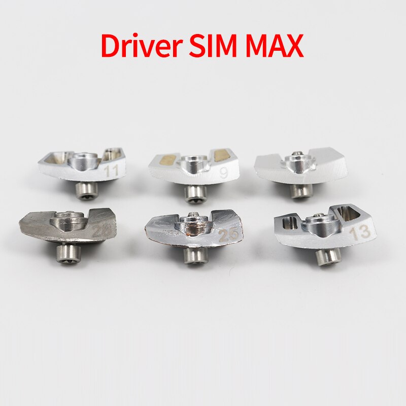 Golf weight set practice screw kit for Taylormade Driver SIM MAX D weights replacement counterweight club ball head accessories