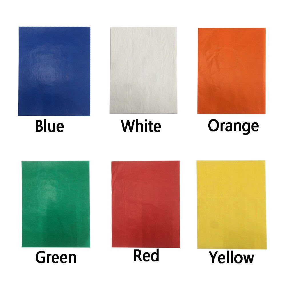 100pcs Painting A4 Craft One Side Fabric Drawing Reusable Tracing Copy DIY Handmade Cloth Colorful Carbon Paper Home Office