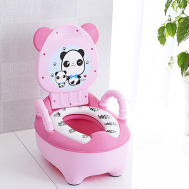 Portable Toilet Potty Training Seat Children&#39;s Potty Toilet Seat Infantil Baby Pot For Kids Boys Babies Urinal For Nursery: 6 soft cushion