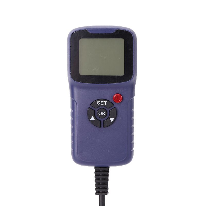 Digital 12V Car Battery Tester Vehicle LCD Battery Test Car System Test Diagnostic Tool Lead-acid Battery Diagnostic Instrument: Purple