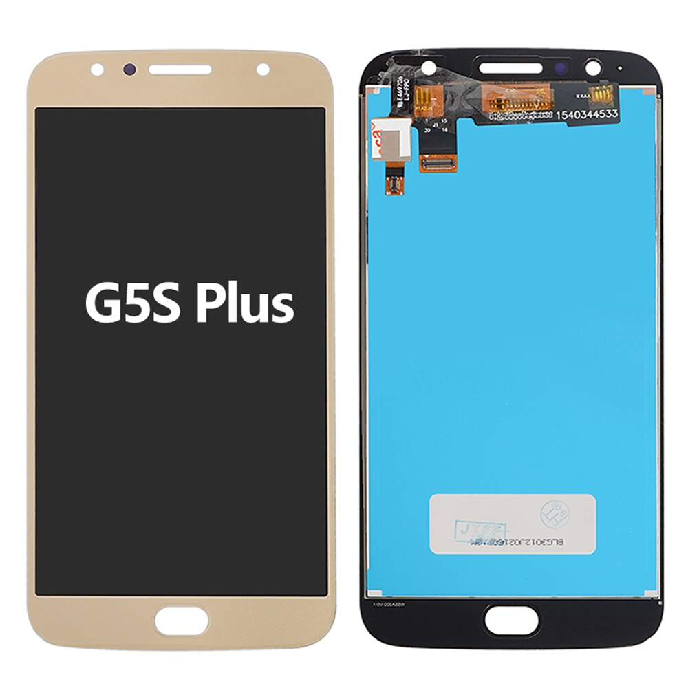 100% Tested For Motorola Moto G5S Plus G5 Plus LCD Display Touch Screen Digitizer Assembly Replacement For MOTO G5 G5S LCD+Frame