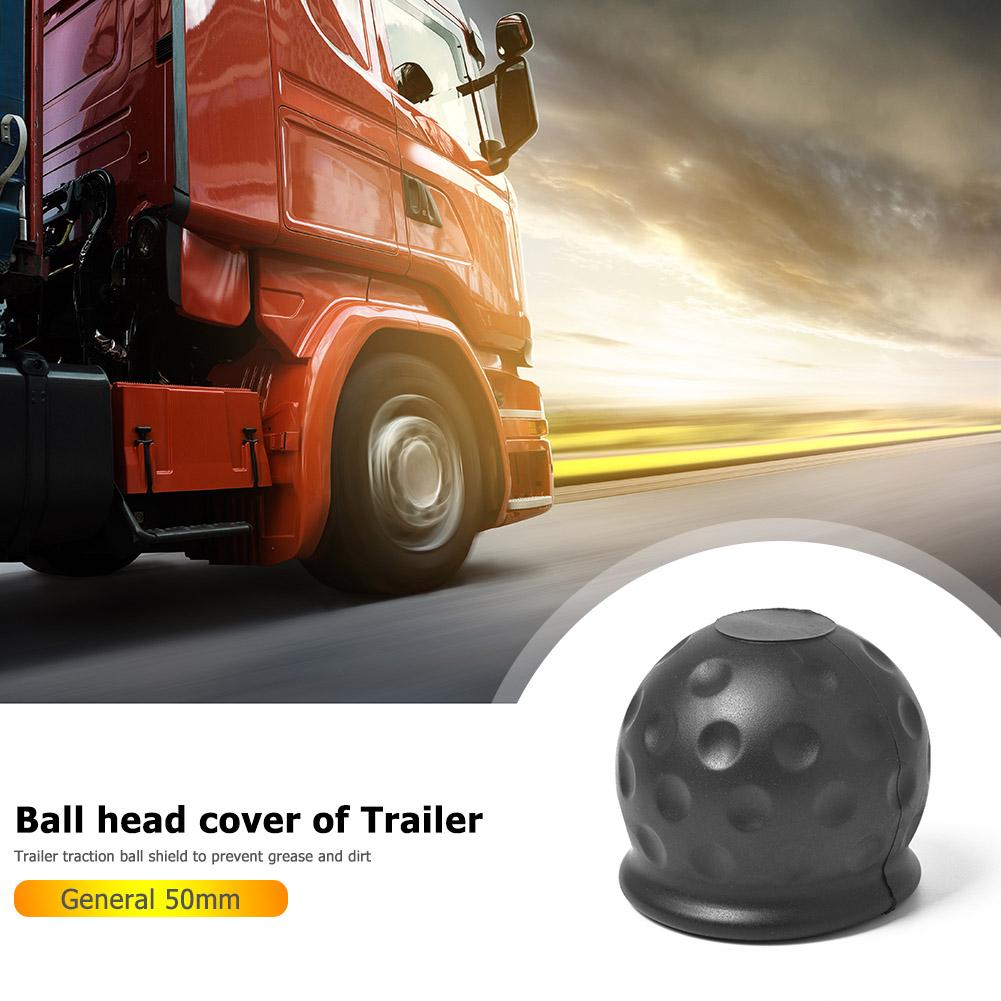 Couvercle universel de boule de barre de remorquage 50mm, capuchon d'attelage de remorque de caravane, protection d'accessoires de voiture